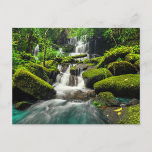 Waterfalls   Phu Tub Berk Mountain, Thailand Postcard