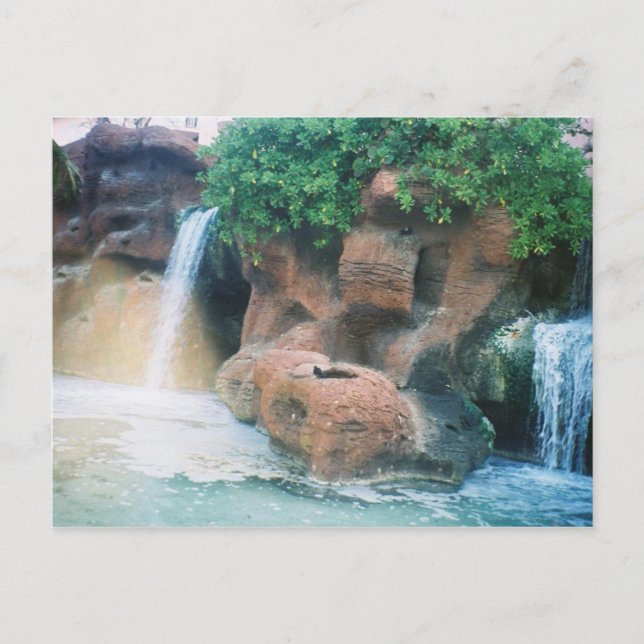 waterfalls Postcard (Front)