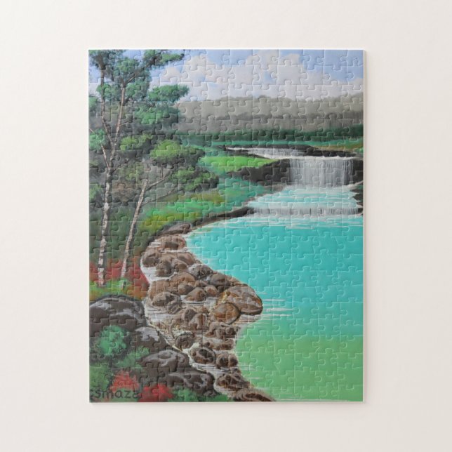 Waterfalls Puzzle (Vertical)