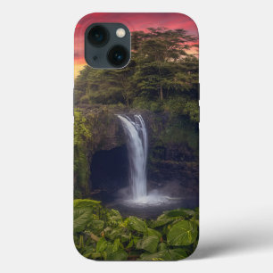 Waterfalls   Rainbow Falls, Hilo, Hawaii iPhone 13 Case