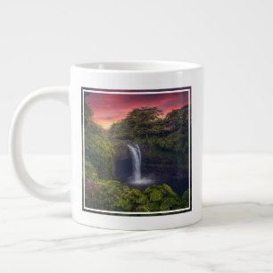 Waterfalls Rainbow Falls, Hilo, Hawaii Large Coffee Mug