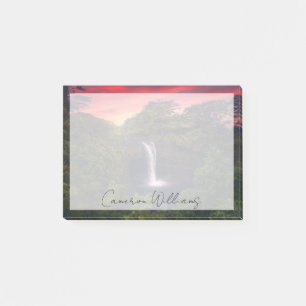Waterfalls   Rainbow Falls, Hilo, Hawaii Post-it Notes