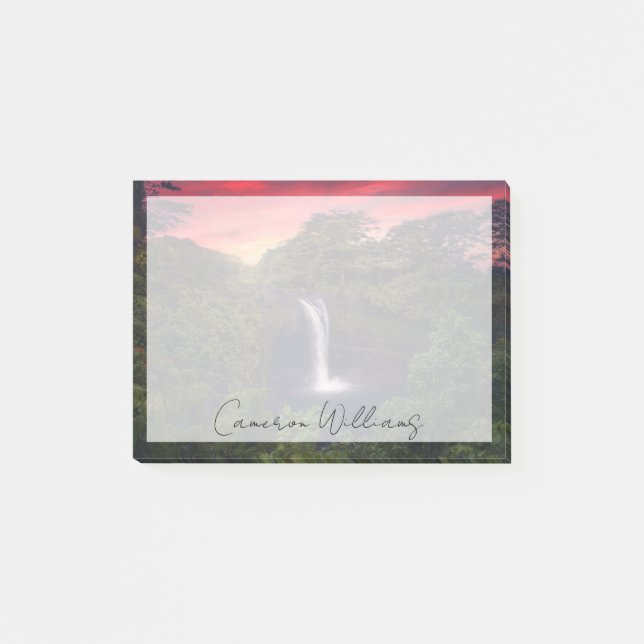 Waterfalls | Rainbow Falls, Hilo, Hawaii Post-it Notes (Front)