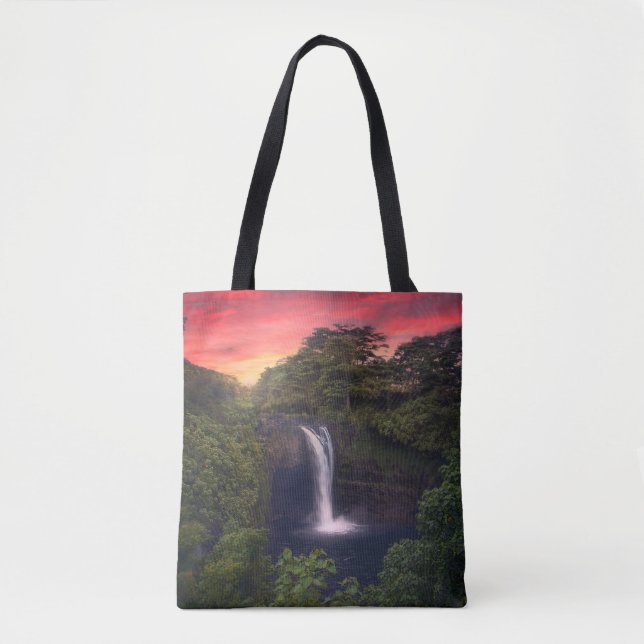 Waterfalls | Rainbow Falls, Hilo, Hawaii Tote Bag (Front)