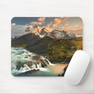 Waterfalls Salto Grade Waterfall Patagonia Chile Mouse Mat