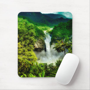 Waterfalls San Rafael Falls, Ecuador Mouse Mat
