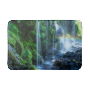 Waterfalls   Shinmata Ravine, Japan Bath Mat