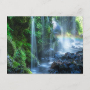 Waterfalls Shinmata Ravine, Japan Postcard