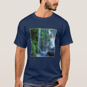 Waterfalls   Shinmata Ravine, Japan T-Shirt