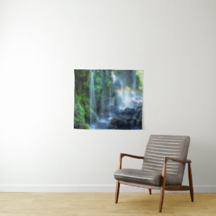Waterfalls Shinmata Ravine, Japan Tapestry
