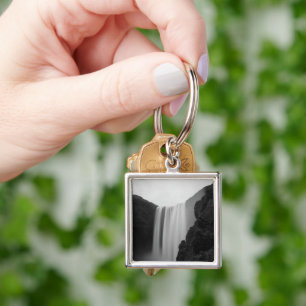Waterfalls Skogafoss Waterfall, Iceland Key Ring