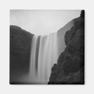Waterfalls Skogafoss Waterfall, Iceland Magnet