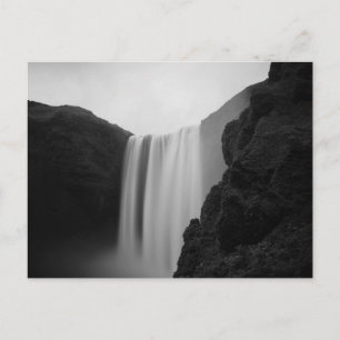 Waterfalls   Skogafoss Waterfall, Iceland Postcard