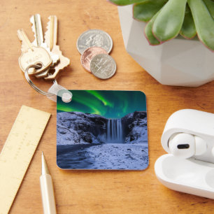 Waterfalls   Skógafoss Waterfall Key Ring