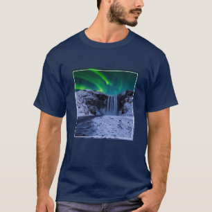 Waterfalls   Skógafoss Waterfall T-Shirt