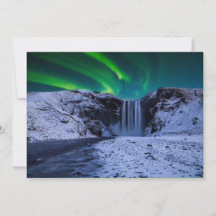 Waterfalls   Skógafoss Waterfall Thank You Card