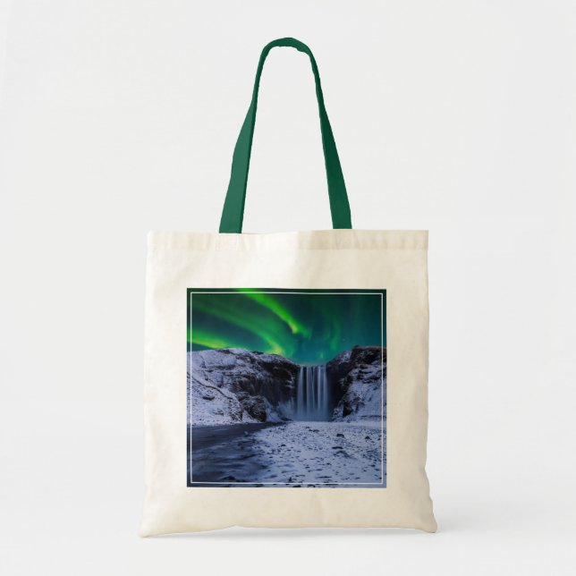 Waterfalls | Skógafoss Waterfall Tote Bag (Front)
