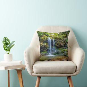 Waterfalls   Smokey Mountain National Park Cushion