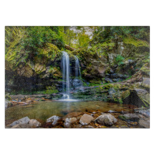 Waterfalls Smokey Mountain National Park Cutting Board