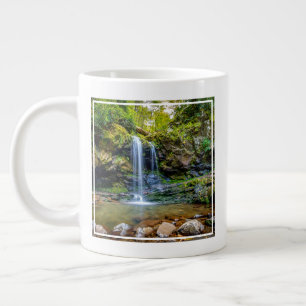 Waterfalls Smokey Mountain National Park Large Coffee Mug