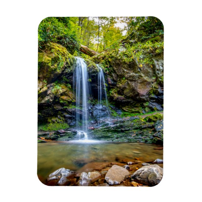 Waterfalls | Smokey Mountain National Park Magnet (Vertical)