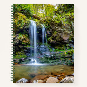 Waterfalls Smokey Mountain National Park Notebook