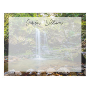 Waterfalls Smokey Mountain National Park Notepad