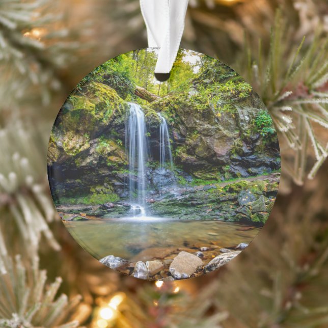 Waterfalls | Smokey Mountain National Park Ornament (Tree)