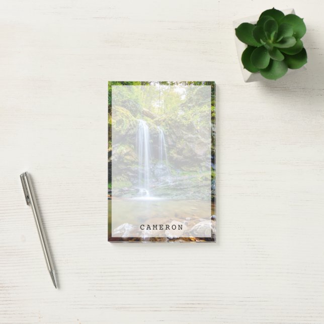 Waterfalls | Smokey Mountain National Park Post-it Notes (Office)
