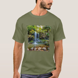 Waterfalls Smokey Mountain National Park T-Shirt