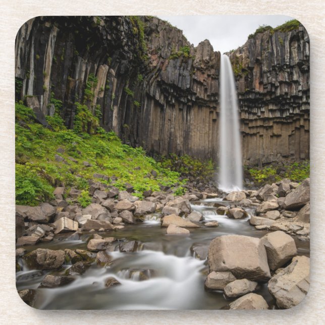 Waterfalls | Svartifoss Waterfall, South Iceland Coaster (Front)