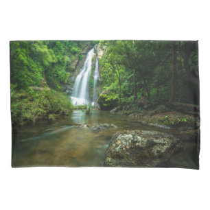 Waterfalls   Tamnung Waterfall, Phuket Thailand Pillowcase