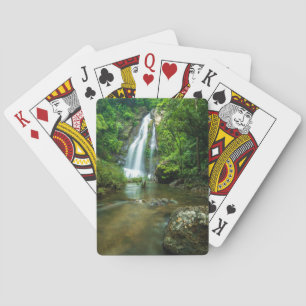 Waterfalls Tamnung Waterfall, Phuket Thailand Playing Cards