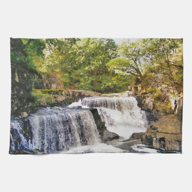 WATERFALLS TEA TOWEL (Horizontal)