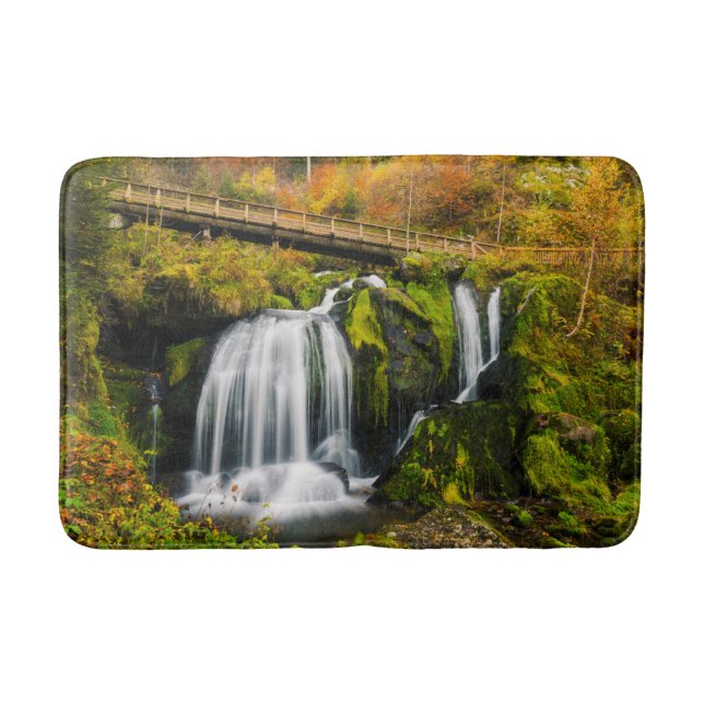 Waterfalls | Triberg Waterfalls, Germany Bath Mat (Front)