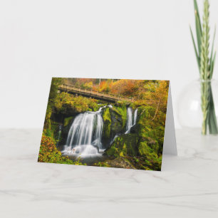 Waterfalls Triberg Waterfalls, Germany Card