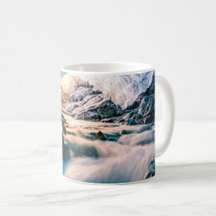 Waterfalls   Vatnajokull Glacier, Eastern Iceland Coffee Mug