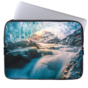 Waterfalls   Vatnajokull Glacier, Eastern Iceland Laptop Sleeve