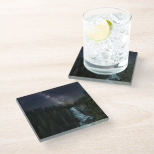Waterfalls Whistler Olympic Park Glass Coaster