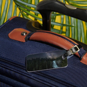 Waterfalls   Whistler Olympic Park Luggage Tag