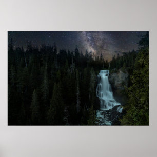 Waterfalls   Whistler Olympic Park Poster