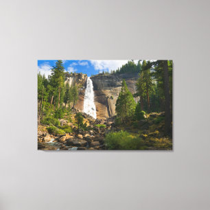 Waterfalls Yosemite National Park Canvas Print
