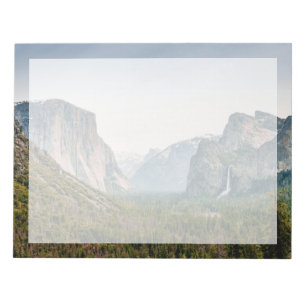 Waterfalls Yosemite Valley National Park Notepad