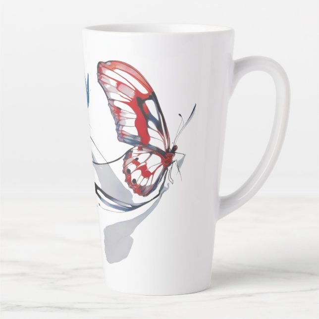 Waterfly 3 latte mug (Right)
