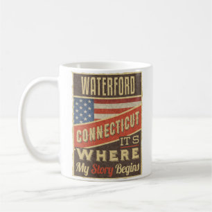 Waterford Connecticut Coffee Mug