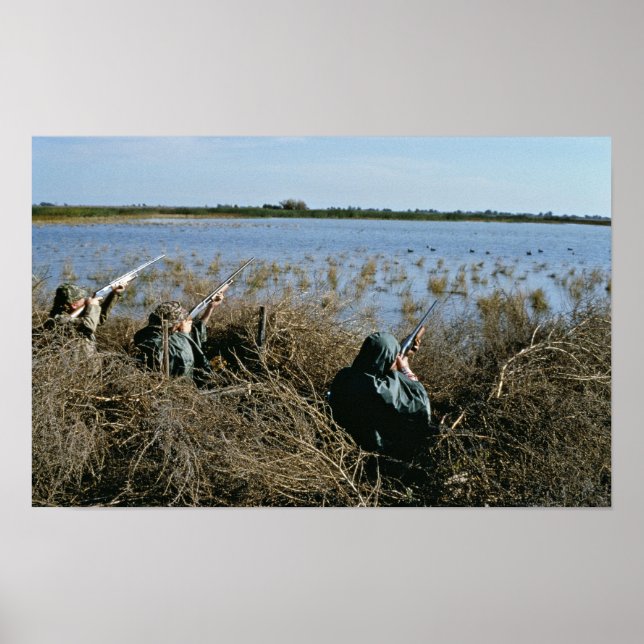 Waterfowl Hunt Poster (Front)