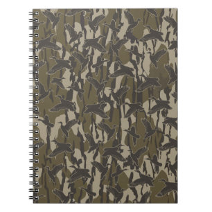 Waterfowl Hunting Camo Duck Hunters  Notebook