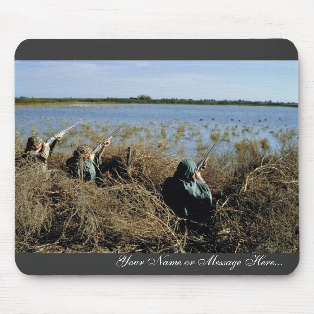 Waterfowl Hunting Mouse Mat (Front)