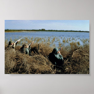 Waterfowl Hunting Poster
