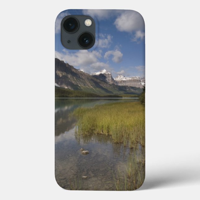 Waterfowl lake along the Icefields parkway, Case-Mate iPhone Case (Back)